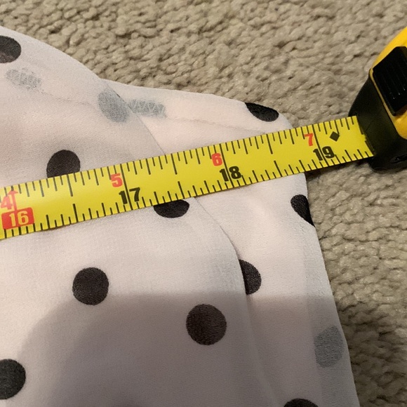 Express Pink and Black Polka Dot Tank. Size M. - Picture 10 of 15